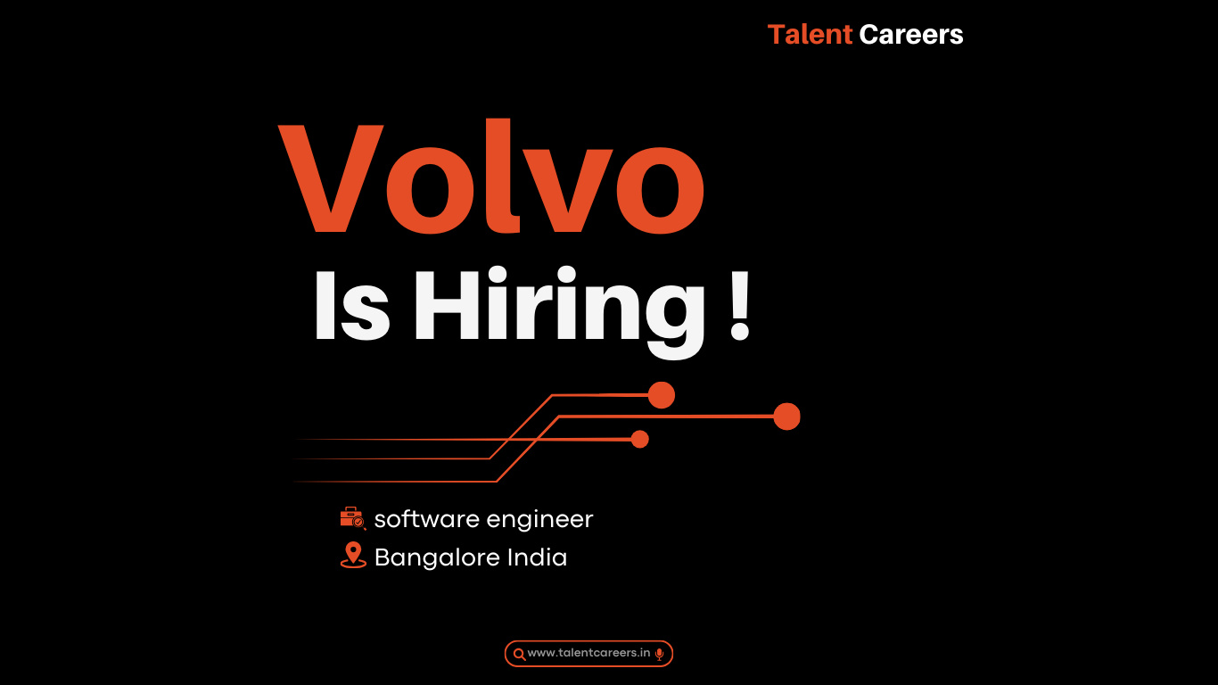 Off Campus Drive Volvo Hiring Software Engineer Great Career